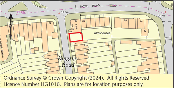 Lot: 69 - LAND WITH PLANNING FOR TWO FLATS -
